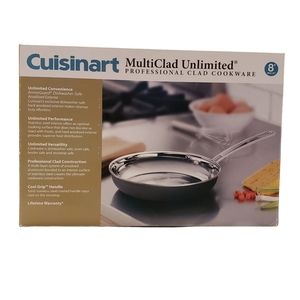 Cuisinart Muti Clad Professional Cookware 8" Skillet NIB